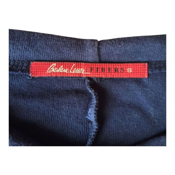 Barbara Lesser Navy Skirt - Picture 2 of 3